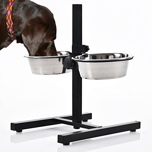 Fair-Shopping Hundenapf Napf Ständer Edelstahl Höhenverstellbar Fressnapf Futterstation Hundebar Katze A040 Fair-Shopping Hundenapf Napf Ständer Edelstahl Höhenverstellbar Fressnapf Futterstation Hundebar Katze A040 von Fair-Shopping