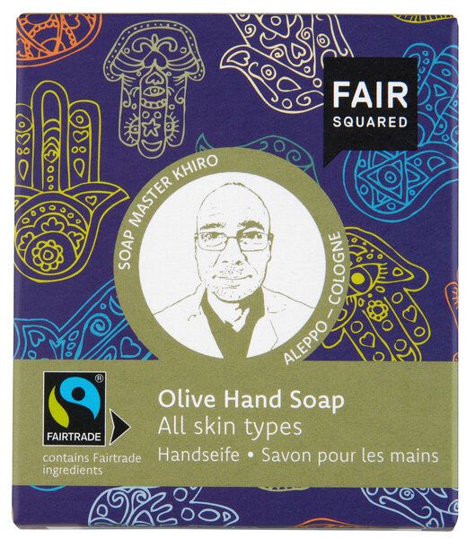 FAIR SQUARED Handsoap Fatima Olive 2x80gr. von Fair Squared