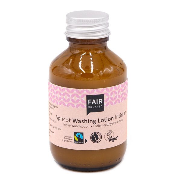 FAIR SQUARED Intimate Washing Lotion, speziell für den Intimbereich abgestimmte Waschlotion mit ph-Wert 4,5, in zwei Größen erhältlich von Fair Squared