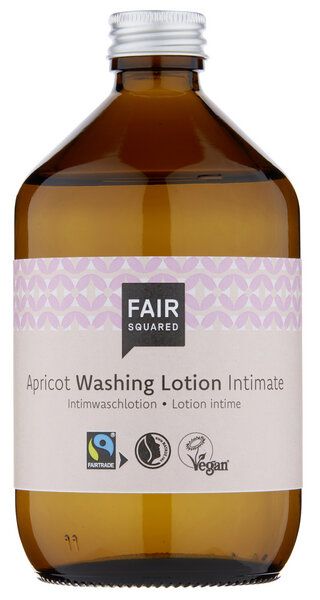 FAIR SQUARED Intimate Washing Lotion, speziell für den Intimbereich abgestimmte Waschlotion mit ph-Wert 4,5, in zwei Größen erhältlich von Fair Squared