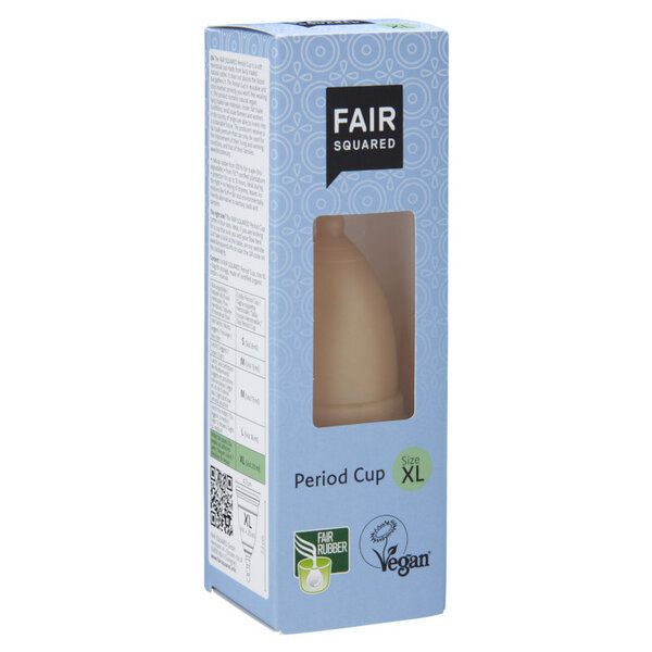 Fair Squared Fairsquared Period Cup Menstruationstasse in 4 Größen von Fair Squared