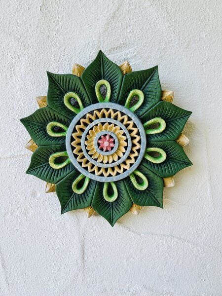 Fair Together Wandschmuck Mandala - handgefertigt von Fair Together