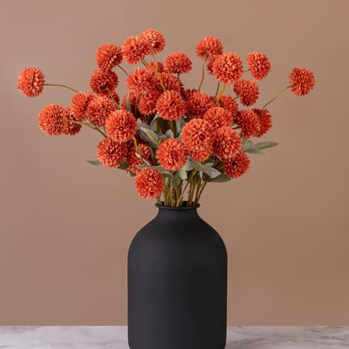 Künstliche Kiku-Blumen, 10 Stück, Chrysanthemen-Blumen, kleine Kugelblumen, Mini-Chrysanthemen-Blumen, Seide, Herbstblumen für Herbst, Boho, Heimdekoration, Blumenarrangements, Tischdekoration Künstliche Kiku-Blumen, 10 Stück, Chrysanthemen-Blumen, kleine Kugelblumen, Mini-Chrysanthemen-Blumen, Seide, Herbstblumen für Herbst, Boho, Heimdekoration, Blumenarrangements, Tischdekoration von FairDeco