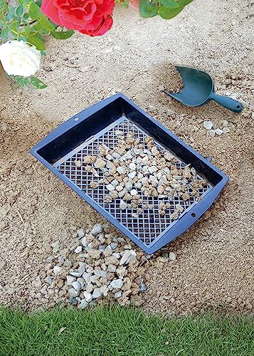 FairFox verstellbares Gartensieb XL 56 x 32,5 x 8 cm I Umweltfreundlich aus 100% Recycel-Kunststoff I Sandsieb, Erdsieb oder Kompostsieb - unser Rüttelsieb kann Alles! Gitter verstellbar FairFox verstellbares Gartensieb XL 56 x 32,5 x 8 cm I Umweltfreundlich aus 100% Recycel-Kunststoff I Sandsieb, Erdsieb oder Kompostsieb - unser Rüttelsieb kann Alles! Gitter verstellbar von FairFox