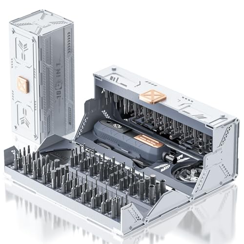 Faireach 180 in 1 Feinmechaniker Werkzeug Set, Mini Schraubenzieher Set mit Screw Extractor Bits, Magnetisch Screwdriver Set für iPhone, Laptop, PC, PS5, Kamera, Uhr & Uhr Reparaturen von Faireach