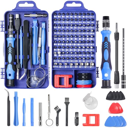 Faireach 125 in 1 Feinmechaniker Werkzeug Set, Magnetisches Handy Reparatur Werkzeug Set, Precision Screwdriver Set für Laptop, iPhone, iPad, PC, Uhr, Brille, Computer, Kamera von Faireach