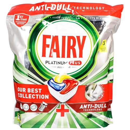 Fairy Platinum PLUS All in One Lemon Geschirrspültabs 75 Tabs (1) von Fairy