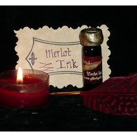 Tinte Merlot Duft Magic Burgundy Ink Für Schreibfedern Und Federstifte von FairyApothecary1