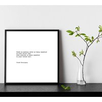 Hemmingway Zitat Druck There Is Nothing Noble Hemmingway Zitat Druck There Is Nothing Noble von FairyBreadDesign