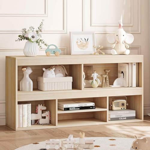 FairyLee Kinderbücherregal aus Holz, cremefarbene Kindermöbel, mit sechs Regalböden. Ideal zur Aufbewahrung von Kleinkindspielzeug, geeignet für Kinderzimmer, Klassenzimmer und Kindergärten. FairyLee Kinderbücherregal aus Holz, cremefarbene Kindermöbel, mit sechs Regalböden. Ideal zur Aufbewahrung von Kleinkindspielzeug, geeignet für Kinderzimmer, Klassenzimmer und Kindergärten. von FairyLee
