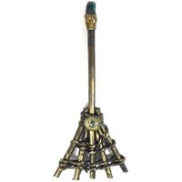 Kleiner Besom Malachit Kristallbesen Schwarz Gold Altar Besen Mini Werkzeug Wicca Hexe Pagan Hexen Herz von FairyMeShop