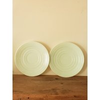 Vintage 2 Moderntone Pastell Grün Sacers von FairyRuneFinds