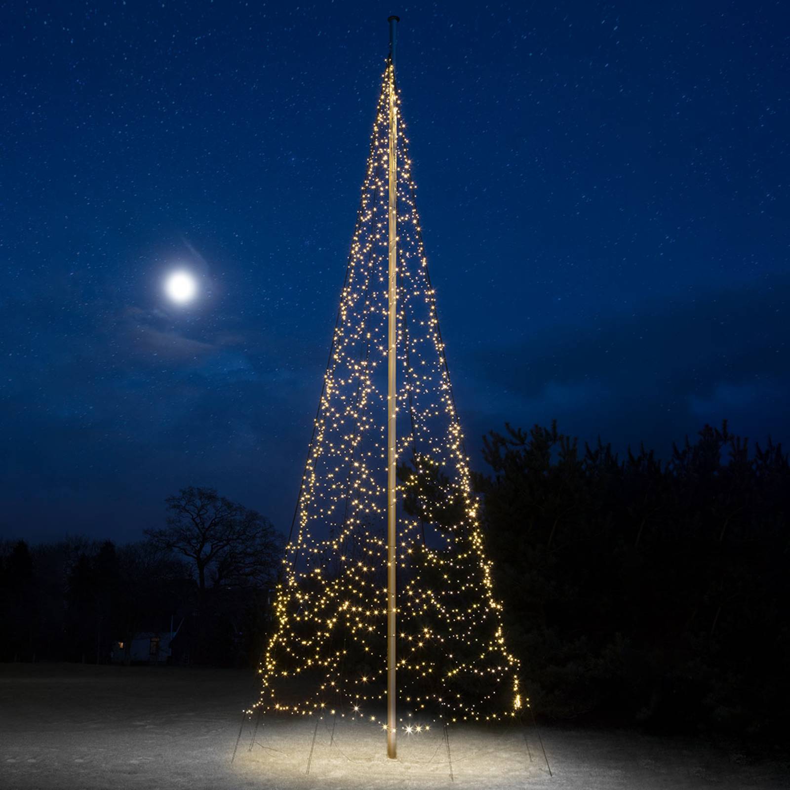 Fairybell Weihnachtsbaum, 10 m, 2000 LEDs von Fairybell