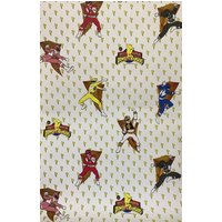 Power Rangers Vintage Tapete Seltene Massenware - Wandkunst Feature Wall Basteln von FairytaleFabric