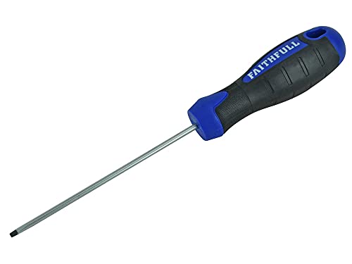 FAITHFULL SOFT GRIP SCREWDRIVER FLARED 75mm X 4mm von Faithfull