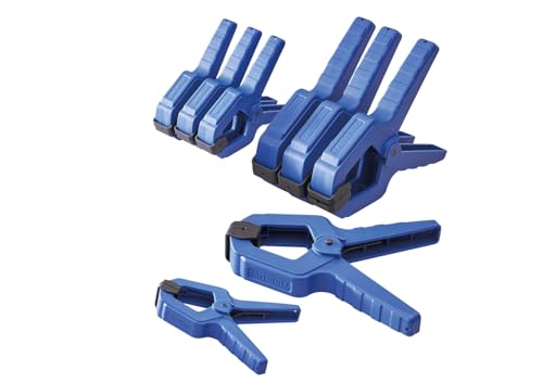 Faithfull 8 Piece Spring Clamp Set: 4 x 50mm 4 x 75mm Clamping Force: 12kg & 15kg Faithfull 8 Piece Spring Clamp Set: 4 x 50mm 4 x 75mm Clamping Force: 12kg & 15kg von Faithfull