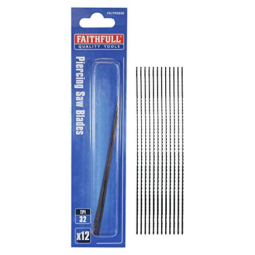 Faithfull Bohrkrone 130mm (5in) 32 Zähne (Packung von 12) für Holz von Faithfull