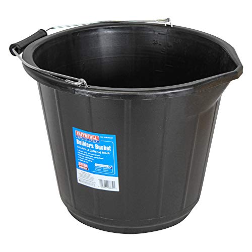 Faithfull Bucket 14 litre (3 gallon) - Black FAI3GBUCKET von Faithfull