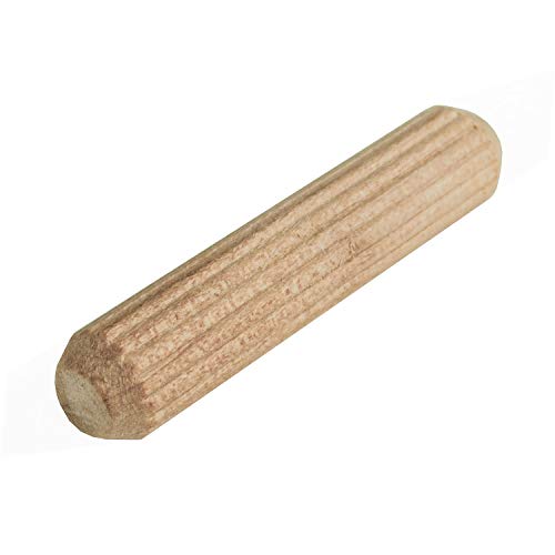 Faithfull FAIDOW672P DOW8150T Wood Dowels Fluted 30 x 6mm (Pack 72), Multi von Faithfull