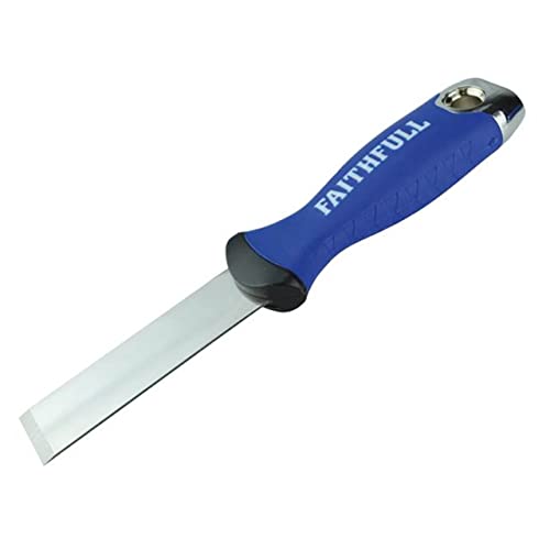 Faithfull FAISGSK25ME Soft-Grip-Abisoliermesser, 25 mm von Faithfull