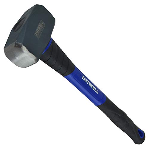 Faithfull FG4LH Fäustel mit langem Griff aus Fiberglas, 2,1 kg, FAIFG4LH Faithfull FG4LH Fäustel mit langem Griff aus Fiberglas, 2,1 kg, FAIFG4LH von Faithfull