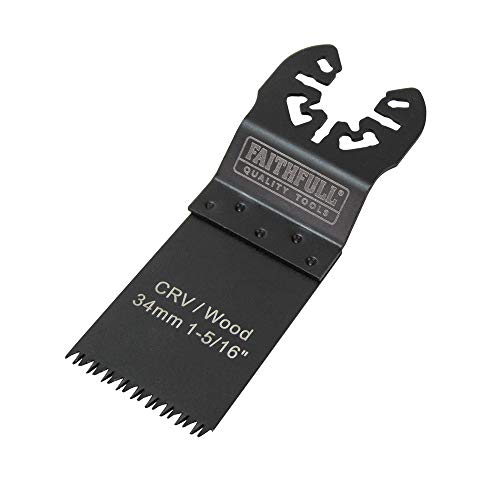 Faithfull Flush Cut Wood Blade Side Set 34mm CRV Faithfull Flush Cut Wood Blade Side Set 34mm CRV von Faithfull