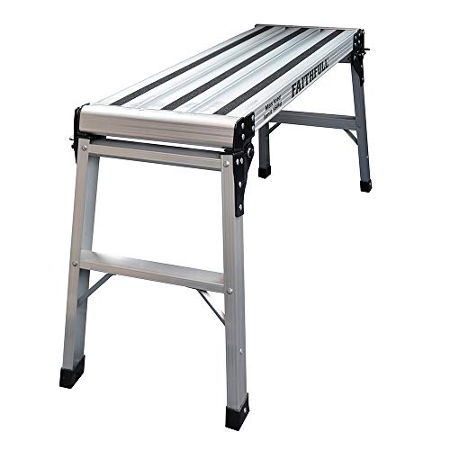 Faithfull Fold Away Step Up Aluminium L100 x H52 x W30cm von Faithfull