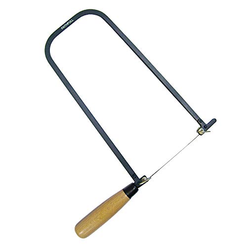Faithfull - Laubsäge - 130 mm (5 1/8 in) - Tiefer Rahmen - Ideal für Präzisionsarbeiten an leichten Materialien - Schwarz Faithfull - Laubsäge - 130 mm (5 1/8 in) - Tiefer Rahmen - Ideal für Präzisionsarbeiten an leichten Materialien - Schwarz von Faithfull