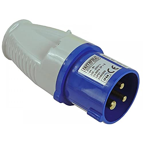 Faithfull Power Plus - Blue Plug 240v 16A - FPPPLUG16AMP von Faithfull