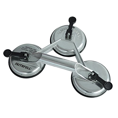 Faithfull SUCPAD3P Dreifacher Microsaugnapf aus Aluminium Faithfull SUCPAD3P Dreifacher Microsaugnapf aus Aluminium von Faithfull