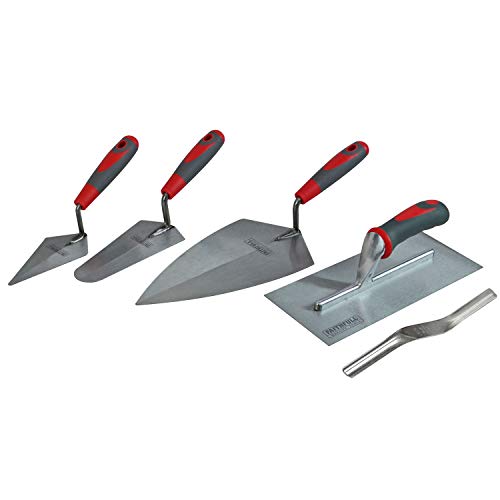 Faithfull Grip Handle Trowel Pack 5 Piece SGTSET5 Multicolor von Faithfull
