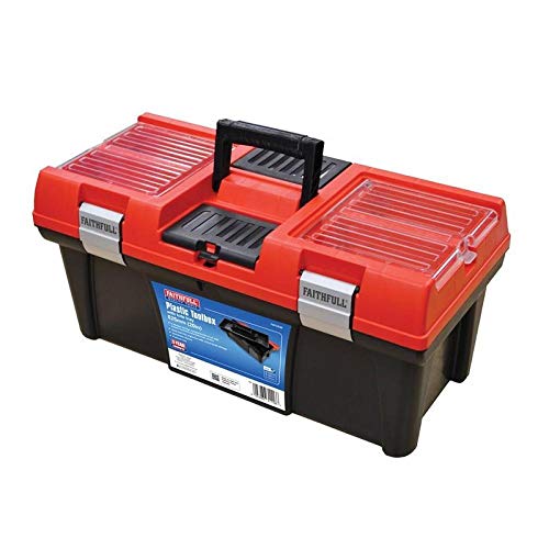 Faithfull Werkzeuge faitb20 20 Organizer Deckel Toolbox, transparent von Faithfull