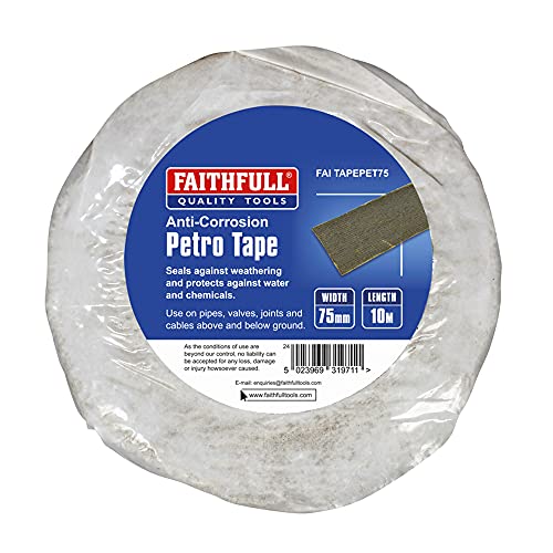 Petro Anti-Corrosion Tape 75mm x 10m von Faithfull