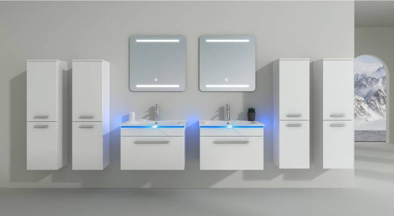 Faizee Home Badezimmer-Set Badmöbel-Set Badmöbel Set 60 cm von Faizee Home