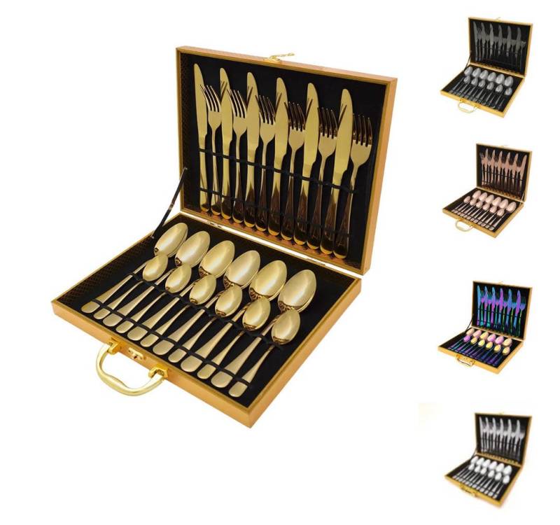 Faizee Home Besteck-Set faizee home ModernStyle Besteckset 5-farbig von Faizee Home