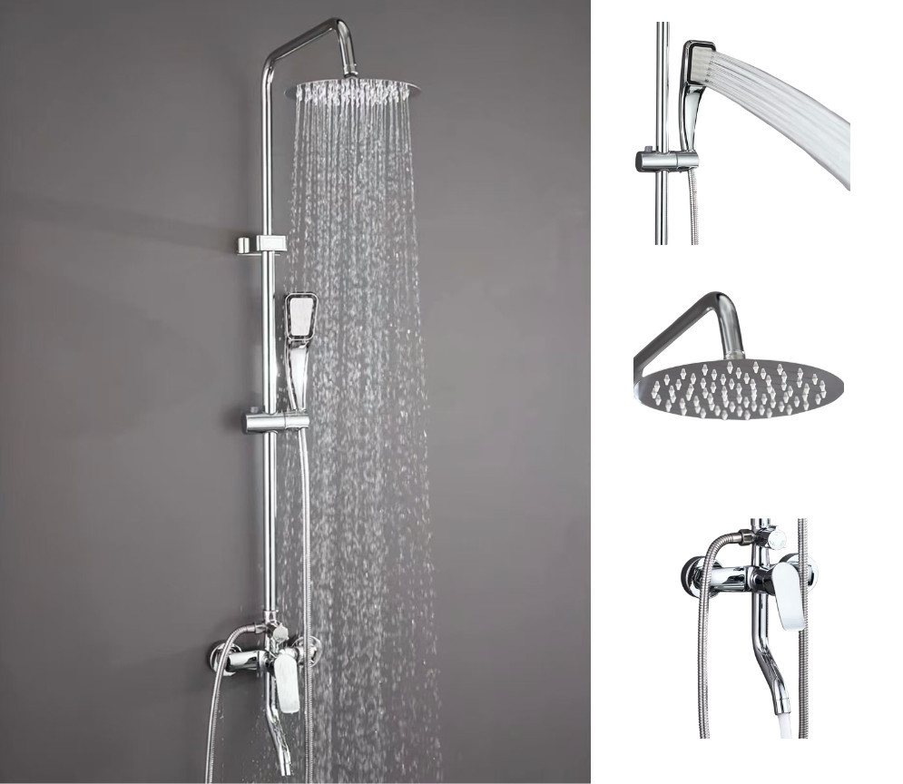 Faizee Home Komplettdusche Faizee Home, Regendusche Viva – Duschsystem mit Regenbrause Faizee Home Komplettdusche Faizee Home, Regendusche Viva – Duschsystem mit Regenbrause von Faizee Home