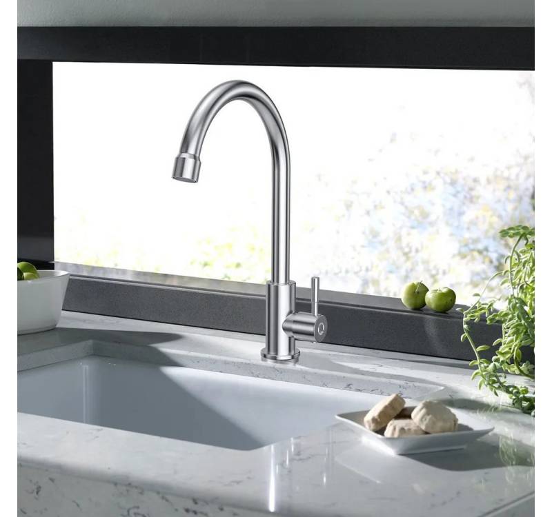 Faizee Home Küchenarmatur Faizee Home Designer Armatur Edelstahl & Messing für Bad & Küche Faizee Home Küchenarmatur Faizee Home Designer Armatur Edelstahl & Messing für Bad & Küche von Faizee Home