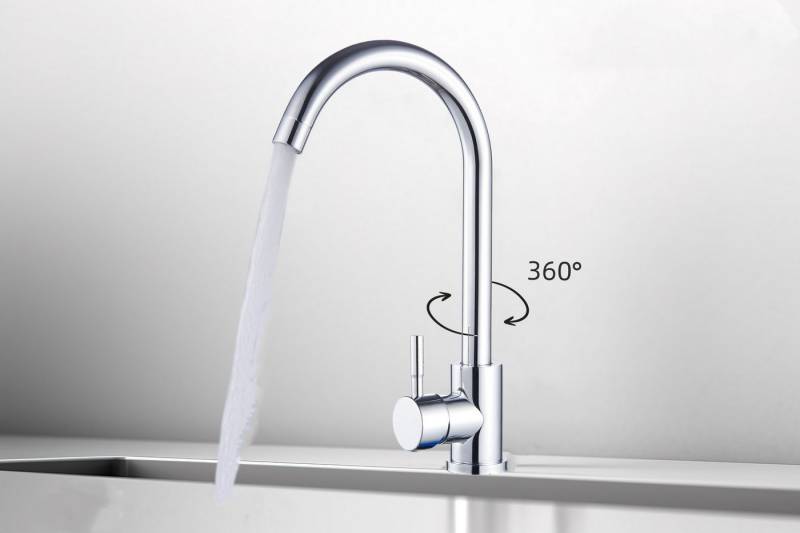 Faizee Home Küchenarmatur Hochwertiger Einhebelmischer Genial Chrom von Faizee Home