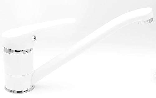 Faizee Möbel Armatur klein Einhebelmischer Wasserhahn für Küchen (Weiß) von Faizee Möbel