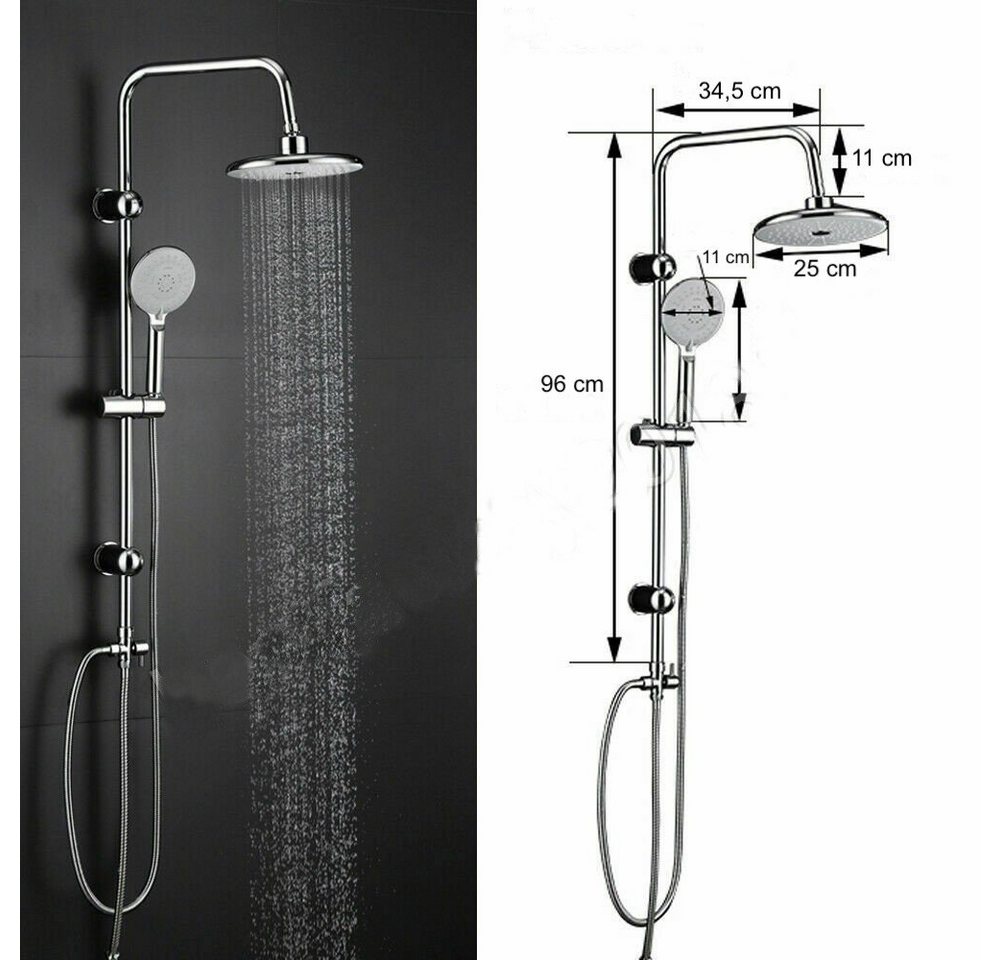 Faizee Möbel Duschsystem Duschsystem Regendusche Duschset Duschgarnitur mit Handbrause Dusche von Faizee Möbel