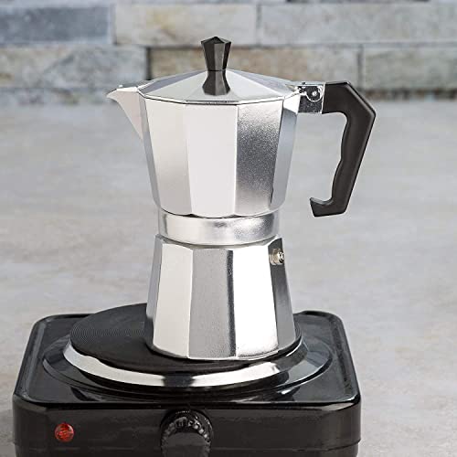 Faizee Möbel [Espressokocher 600ml] Mokka Premium Espresso Aluminium von Faizee Möbel