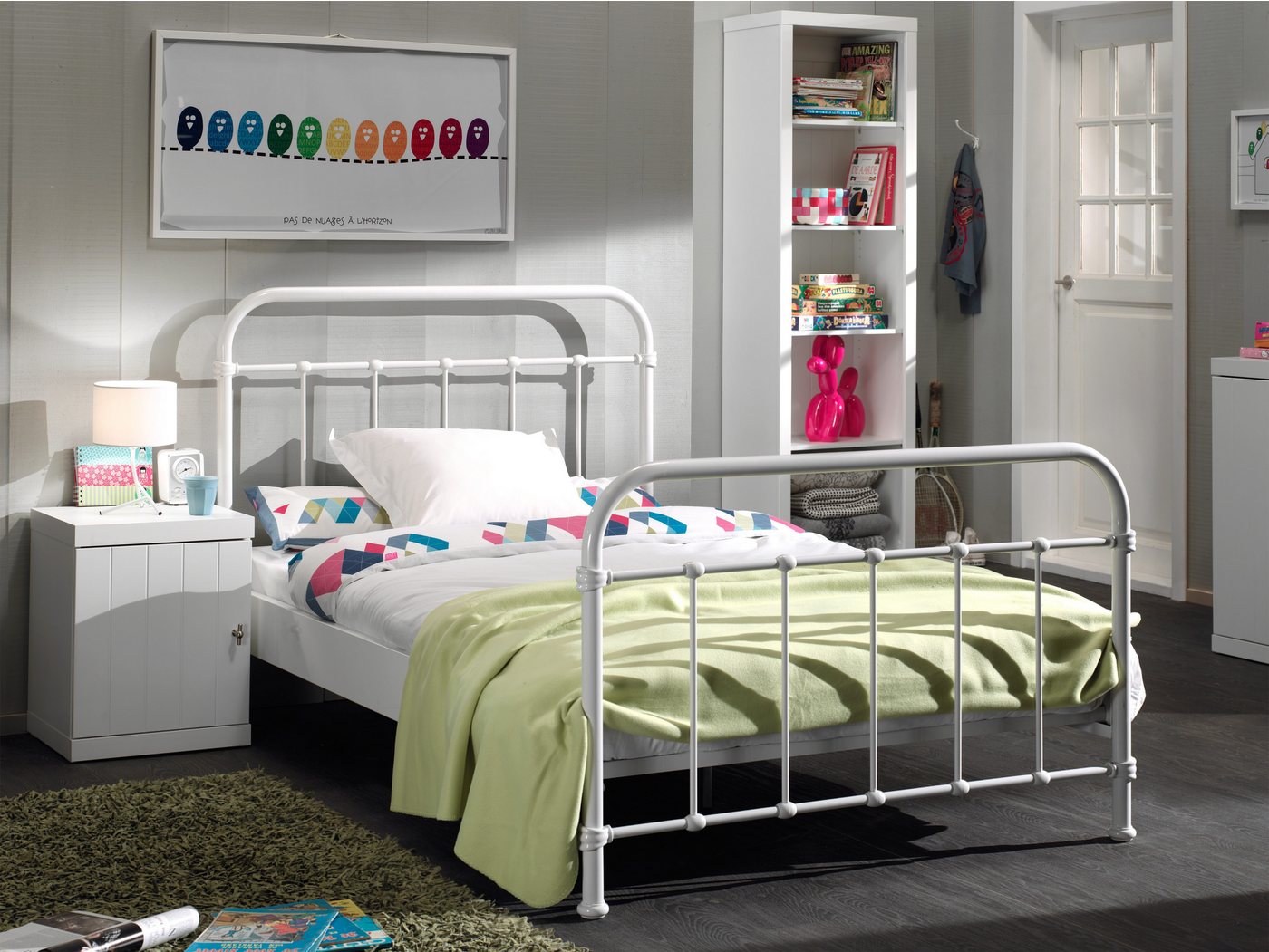 Faizee Möbel Kinderbett Metallbett New York 120x200 Faizee Möbel Kinderbett Metallbett New York 120x200 von Faizee Möbel