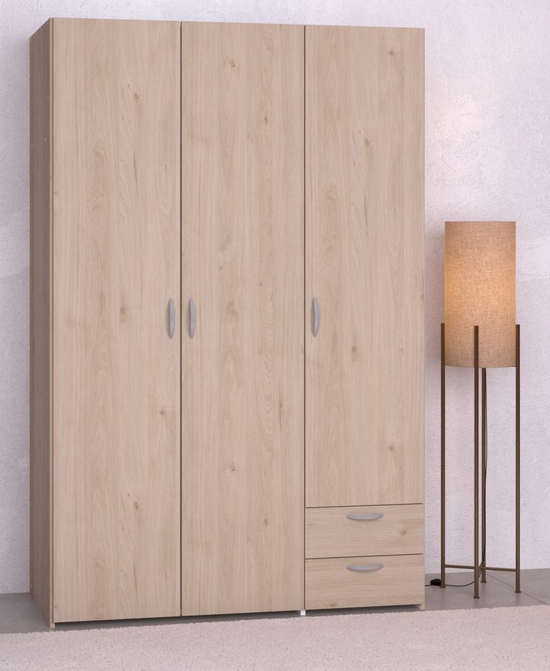 Faizee Möbel Kleiderschrank Kleiderschrank Parisot "Daily12", Eiche Dekor, 3-türig, 120 x 185 cm Faizee Möbel Kleiderschrank Kleiderschrank Parisot "Daily12", Eiche Dekor, 3-türig, 120 x 185 cm von Faizee Möbel
