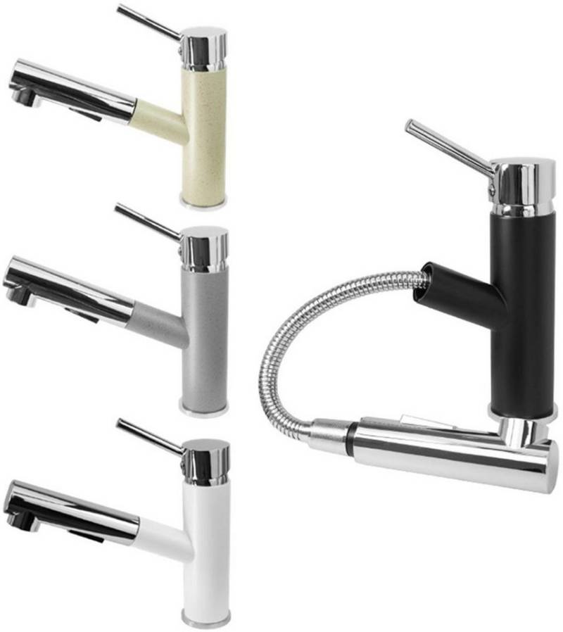 Faizee Möbel Küchenarmatur Armatur Cado verschiedene Farben Wasserhahn Einhebelspültischarmatur von Faizee Möbel