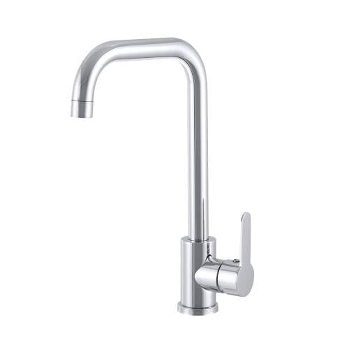 Faizee Möbel STEEL Große Küchenarmatur Wasserhahn stehend Küche Spüle Armatur 360° Drehbar (Chrom) von Faizee Möbel