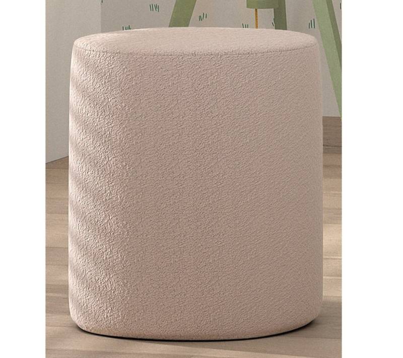 Faizee Möbel Schlafzimmer-Set Polsterbett Moon - Stilvoller Komfort mit optionalem Polsterhocker von Faizee Möbel
