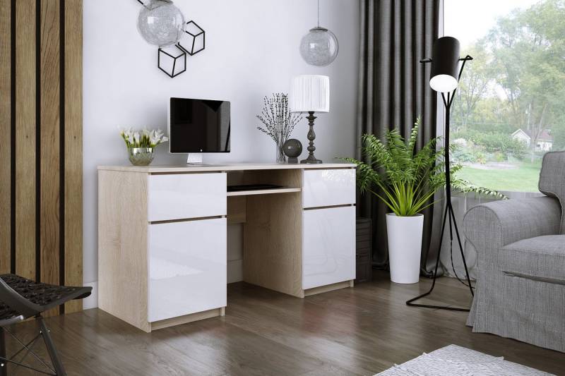 Faizee Möbel Schreibtisch ZOE 135 cm Schreibtisch von Faizee Möbel