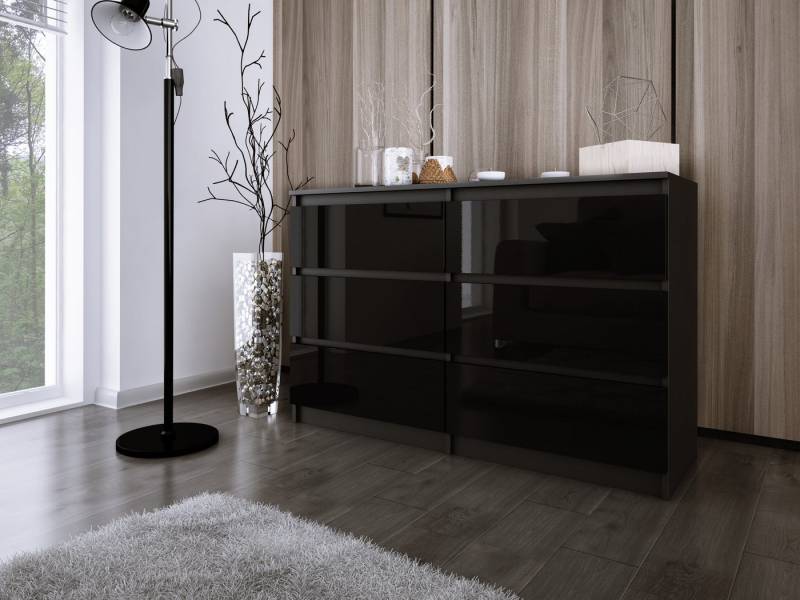 Faizee Möbel Schubkastenkommode Kommode ZOE 6 Schubladen - Modernes Design für Ihre Wohnräume von Faizee Möbel