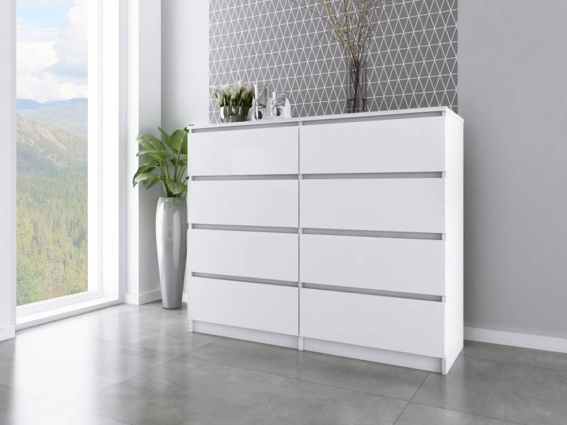 Faizee Möbel Schubkastenkommode ZOE Kommode mit 8 Schubladen - Modernes Design für Ihre Wohnräume von Faizee Möbel