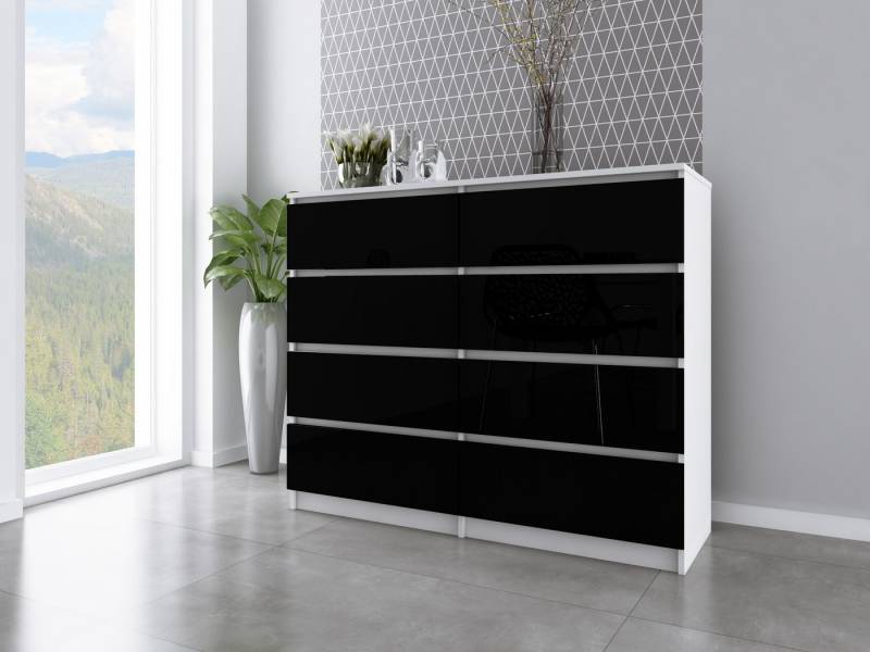 Faizee Möbel Schubkastenkommode ZOE Kommode mit 8 Schubladen - Modernes Design für Ihre Wohnräume von Faizee Möbel